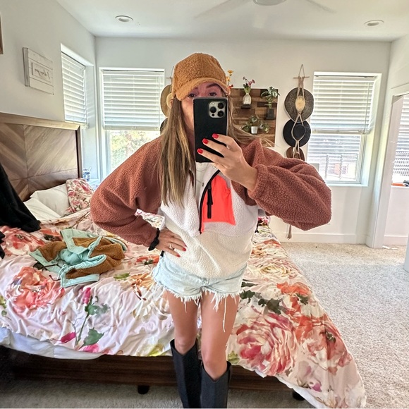 HIT THE SLOPES COLOR BLOCK PULLOVER BY FREE PEOPLE - Picture 2 of 9